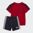 adidas ESSENTIALS Set Sportswear طقم تيشيرت وشورت للاطفال لون احمر