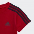 adidas ESSENTIALS Set Sportswear طقم تيشيرت وشورت للاطفال لون احمر