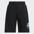 adidas BADGE OF SPORT LOGO SHORTS شورت للاطفال لون اسود