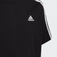 adidas ESSENTIALS 3-STRIPES COTTON TEE تيشريت للاطفال لون أسود