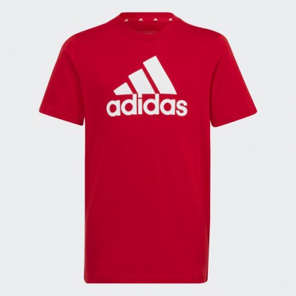 adidas ESSENTIALS BIG LOGO COTTON TEE تيشيرت للاطفال لون احمر