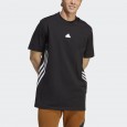 adidas FUTURE ICONS 3-STRIPES TEE تيشيرت للشباب لون اسود