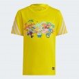 adidas X LEGO PLAY TEE-AND-SHORTS SET طقم شورت وتيشيرت للاطفال لون اصفر