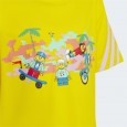 adidas X LEGO PLAY TEE-AND-SHORTS SET طقم شورت وتيشيرت للاطفال لون اصفر