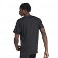 adidas TRAIN ESSENTIALS 3-STRIPES TRAINING T-SHIRT تيشيرت للشباب لون اسود