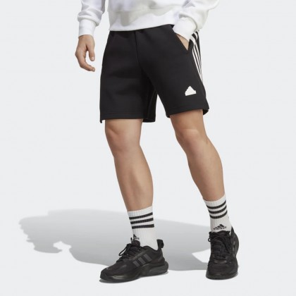 adidas FUTURE ICONS 3-STRIPES SHORTS شورت للشباب لون اسود