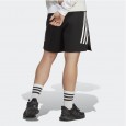 adidas FUTURE ICONS 3-STRIPES SHORTS شورت للشباب لون اسود