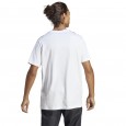 adidas ESSENTIALS SINGLE JERSEY 3-STRIPES T-SHIRT تيشيرت للشباب لون ابيض