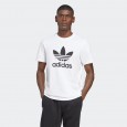 adidas ADICOLOR CLASSICS TREFOIL TEE تيشيرت للشباب لون ابيض