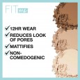 Maybelline New York Fit Me Matte Poreless Powder Makeup Buff Beige