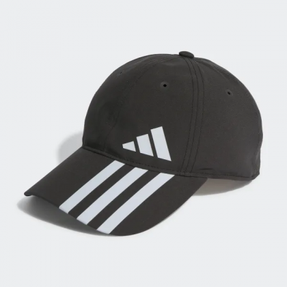 adidas 3-STRIPES AEROREADY BASEBALL CAP طاقية للشباب لون اسود