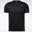 Running Graphic T-Shirt تيشيرت اسود من ريبوك للرجال