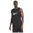 Reebok Basketball Mesh Jersey Tank Top كت باسكيتبول اسود من ريبوك للرجال