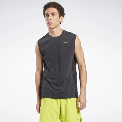 Reebok ACTIVCHILL Sleeveless T-Shirt تانك شباب اسود رجالي