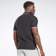 Reebok Small Vector Polo Shirt بلوزة بولو اسود من ريبوك للرجال