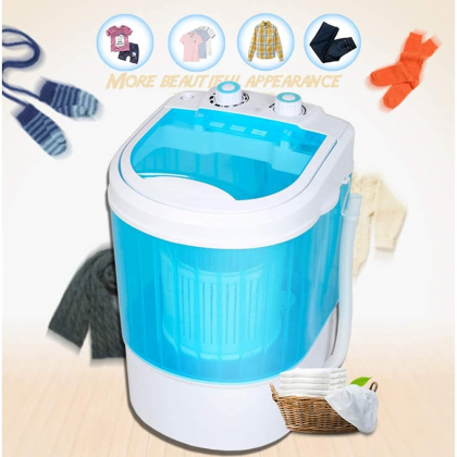 غسالة ملابس صغيرة محمولة سعة 3 كجم mini washing machine