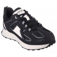 حذاء جوستو للنساء لون أسود وأبيض Skechers Women's Gusto Shoes