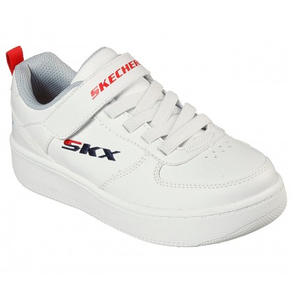 حذاء سبورت كورت 92 للأطفال لون أبيض Skechers Boy's Sport Court 92 - Zelder Shoes