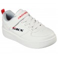 حذاء سبورت كورت 92 للأطفال لون أبيض Skechers Boy's Sport Court 92 - Zelder Shoes