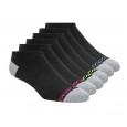 جوارب نو شو للنساء لون أسود Skechers No Show 6pk Socks