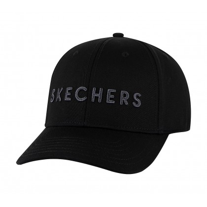 طاقية سكتشرز عصرية لون أسود Skechers Cap