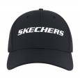 طاقية سكتشرز مزينة بشعار الماركة لون أسود Skechers Tearstop Snapback Hat