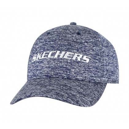 Skechers On the Road Flat Brim Hat طاقية سكتشرز لون أزرق