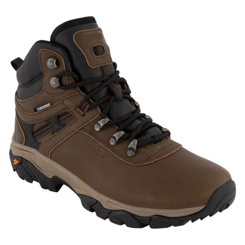 Hi-Tec Altitude X-Plorer Waterproof  حذاء هاي-تيك التيتيود اكس بلورر وتر بروف المضاد للماء لون بني