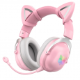 ONIKUMA B20(B100) RGB Cat Ears Bluetooth 5.0 Gaming Headset Stereo Sound with HD Mic