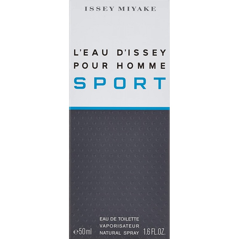 عطر لاو دي ايسي بيور هوم سبورت من ايسي مياكي للرجال سعة 100 مل - L'eau D'issey Pour Homme Sport EDT By ISSEY MIYAKE 100ml
