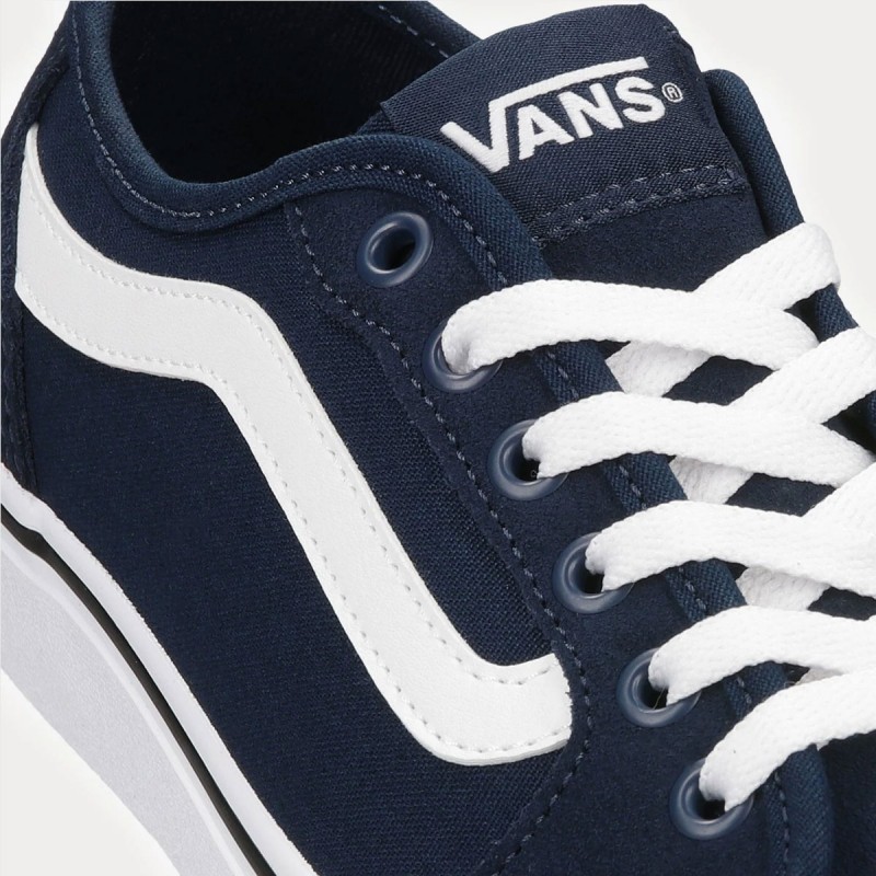 Vans Men's Filmore Decon Shoes - حذاء فانز فيلمور ديكون للرجال لون كحلي وأبيض 