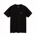 Vans Men's Left Chest Logo Tee T-Shirt  || تيشيرت فانز ليفت شيست لوجو للرجال لون أسود