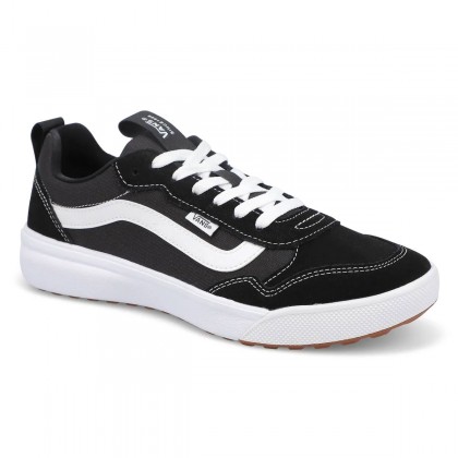 Vans Men's Range Exp Shoes || حذاء فانز رينج اكسب للرجال لون أسود وأبيض  