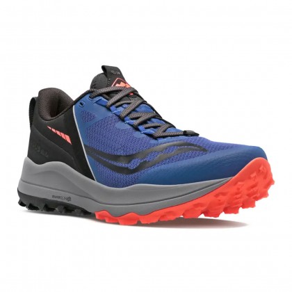 Saucony Men's XODUS ULTRA Shoes || حذاء ساكوني زودوس الترا للرجال لون أزرق وأسود