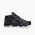 Merrell Men's Moab Speed Mid GORE-TEX Shoes || حذاء ميريل مواب سبيد ميد للرجال لون أسود 