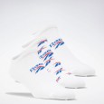 Reebok Unisex Classics Fo Invisible Socks (3 Pairs) || جوارب ريبوك (3 أزواج) للجنسين لون أبيض