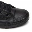 Converse Chuck Taylor All Star Mono Leather Low Top Unisex Shoes || حذاء كونفرس شانك تايلور اول ستار مونو للجنسين لون أسود 