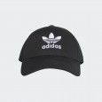 adidas Unisex Trefoil Baseball Cap  || طاقية اديداس تري فويل بيسبول للجنسين لون أسود