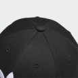 adidas Unisex Trefoil Baseball Cap  || طاقية اديداس تري فويل بيسبول للجنسين لون أسود