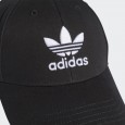 adidas Unisex Trefoil Baseball Cap  || طاقية اديداس تري فويل بيسبول للجنسين لون أسود