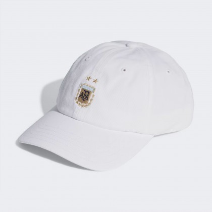 طاقية وقبعة المنتخب الارجنتيني من اديداس لون أبيض adidas AFA DAD Cap