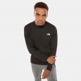 The North Face Men's Reaxion Amp Long Sleeve  T-Shirt || تيشيرت ذا نورث فيس ريكسيون للرجال لون أسود 