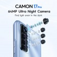 Tecno Camon 17 Pro 128GB & 8GB RAM كفالة سنة