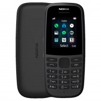 NOKIA 105 MOBILE BLACK كبسات كفالة سنة