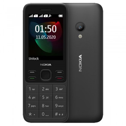 NOKIA 150 MOBILE BLACK كبسات كفالة سنة