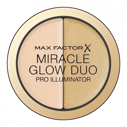 Max Factor Miracle Glow Duo Pro Illuminator 10 Light 11g - brightener