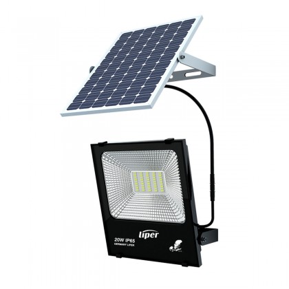 كشاف طاقة شمسية LIPER GLOW 6500K 200W