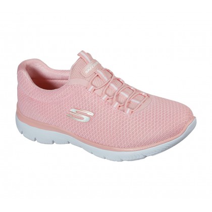 Skechers Women's Summits 12980 Shoes حذاء سكيتشرزسوميتس رياضي وردي للسيدات