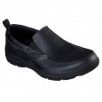 Skechers Men's Relaxed Fit: Harper - Forde Shoes حذاء سكيتشرز ريلاكس فيت هاربر للرجال لون أسود