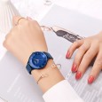 Curren Women's Elegant Quartz Stainless Steel Wrist Watch (Dial 3.5cm)  || ساعة كورينكوارتز ستانلس لون كحلي